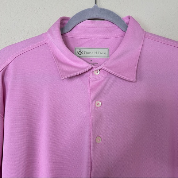 Donald Ross Sportswear men’s pink golf polo size XL - Picture 3 of 7